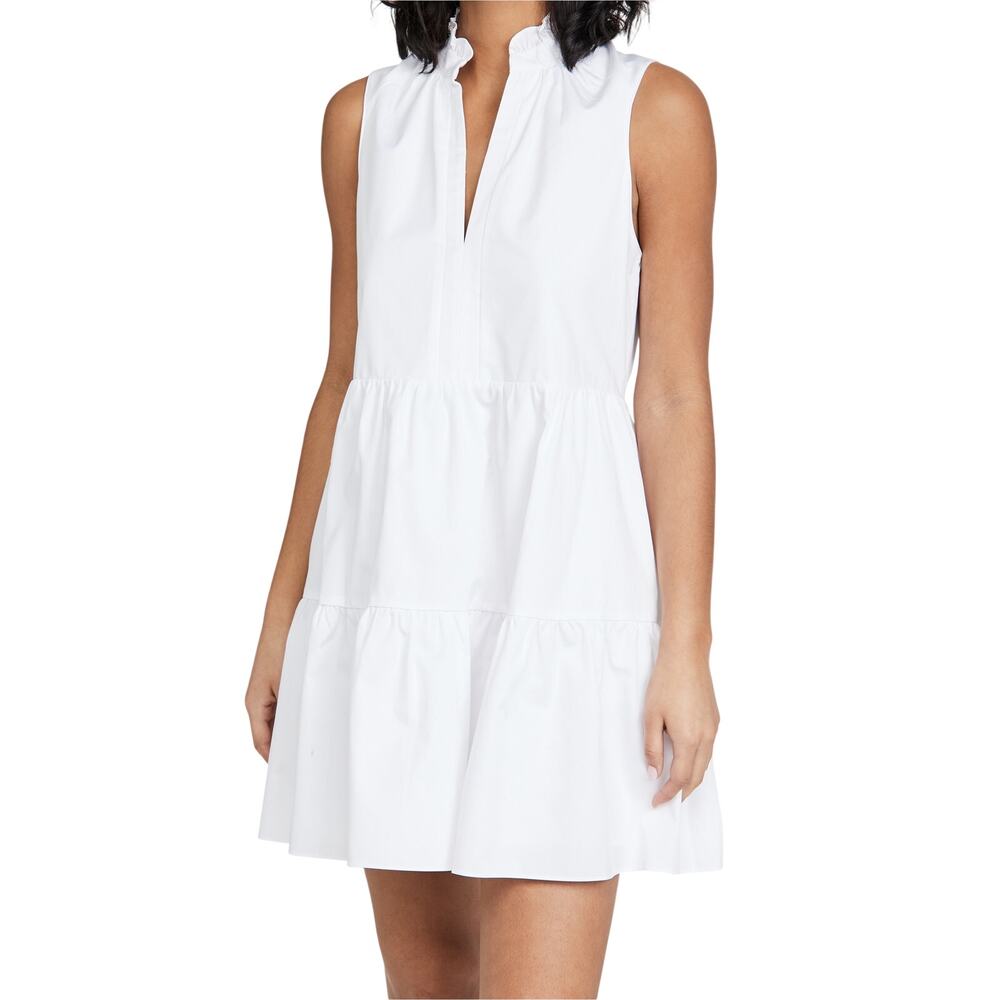 Amanda Uprichard Sleeveless White Saffron Dress Size XS